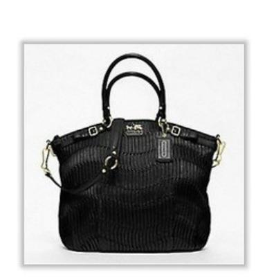 discount coach bags - 18643 black